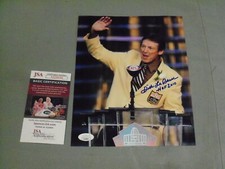 Dick LeBeau Pittsburgh Steelers, Signed 8 x 10 Photo at Pro Football HOF, JSA