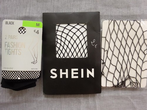 Lot De 3 Paires De Collants Fantaisie Fins - Fabriqué En Italie, Taille 3 (FR 44/46)