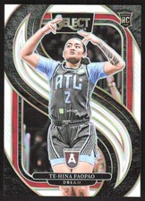 6876L 2025 Panini Select WNBA #124 Te-Hina Paopao White Prizms #/99