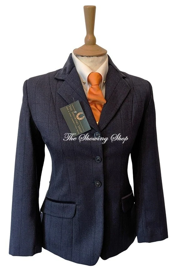 Veste De Concours Tweed Tagg – Spirit Geneva Show Jacket – Femme – Tourbe – Taille 36 UK12