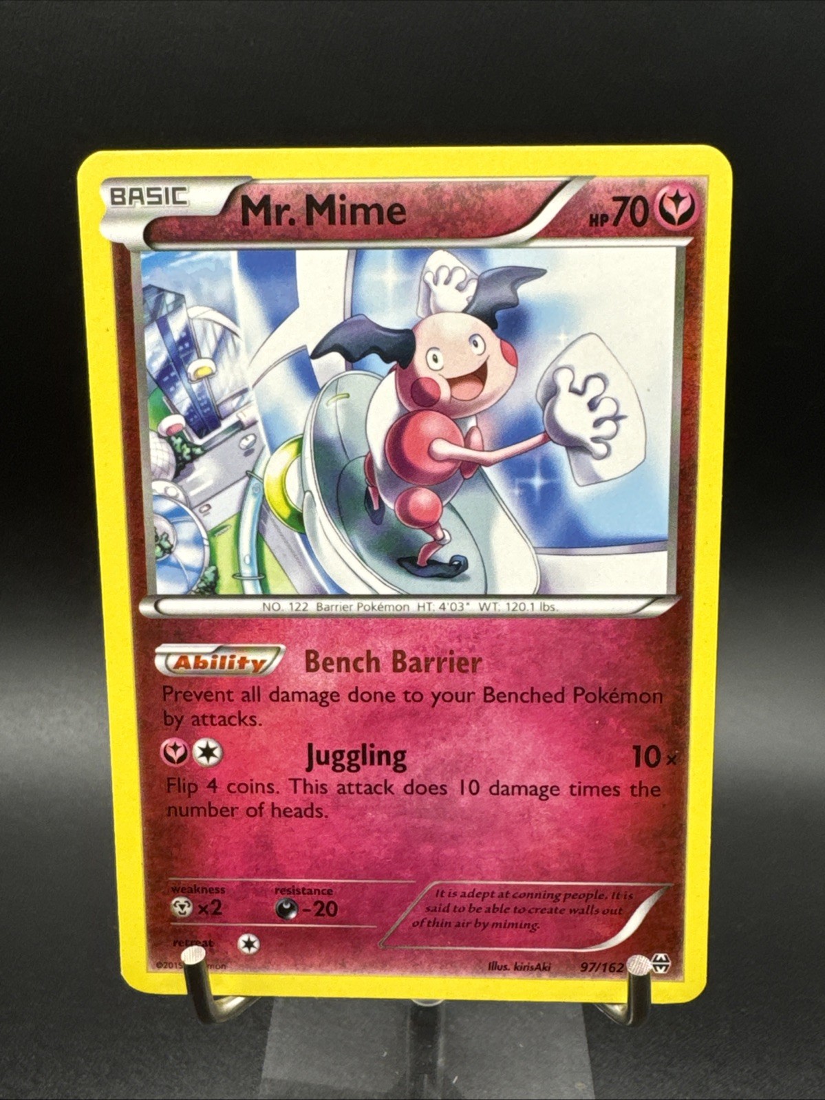 2015 Mr. Mime - 97/162 – Rare XY: Breakthrough Pokemon TCG