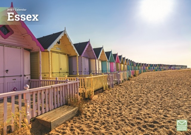 Essex A4 Calendar 2027, Wall Calendars, Month To View, Travel, Gift - Image 4