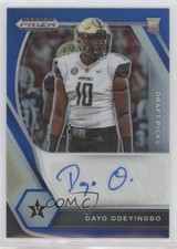 2021 Panini Prizm Draft Picks Blue 43/149 Dayo Odeyingbo #DPA-DAY Auto 0c2