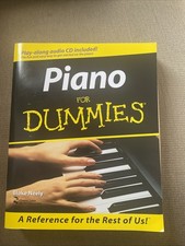 Piano for Dummies by Blake Neely, Mark Phillips and Jon Chappell (1998, Trade...