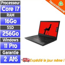 ☑️⭐☑️PC Lenovo Thinkpad T480 14" i7-8650U | SSD 256Go & Ram 16Go☑️⭐☑️