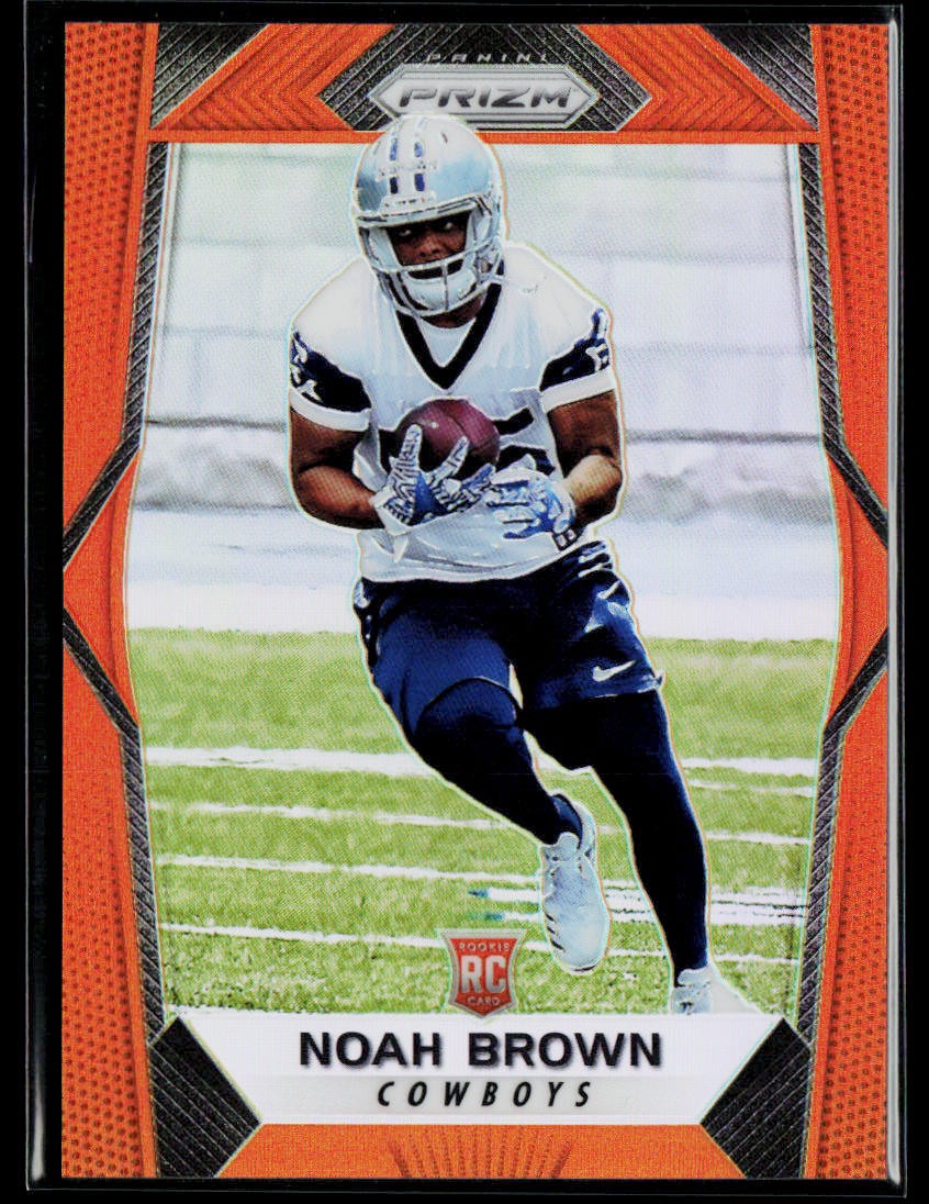 2017 Panini Prizm #280 Noah Brown Prizm Orange #/275