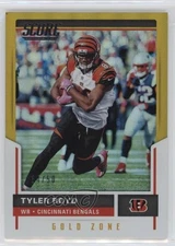 2017 Score Gold Zone /50 Tyler Boyd #219