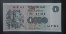 Scotland / Clydesdale Bank Limited – One Pound (£1) (1979) [Fine]
