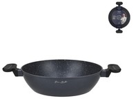 H&h Vortex Tegame Von Bruno Barbieri Aus Gegossenem Aluminium, 28 Cm, Pfluon