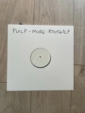 Pulp More Test Pressing Vinyl