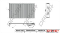 Dr!ve+ DP1110.12.0292 Filter, Innenraumluft FüR Irisbus,Iveco