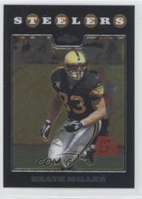 2008 Topps Chrome Heath Miller #TC100 0b6