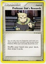 Professor Oak's Research 80/101 Uncommon Dragon Frontiers Pokemon Heavily Played