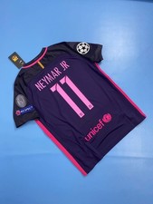 Fc Barcelona 2016/17 Away Soccer Jersey With Patches - Neymar Jr 11 shirt