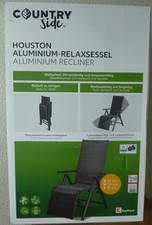 Houston Aluminium Relaxsessel   Country Side Neu OVP