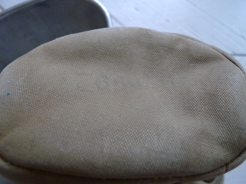 WW2 US ARMY GI CANTEEN FLASCHE KOMPLETT 1918 ETUI TROXEL 1942 ORIGINAL MATERIAL - Bild 5 von 9