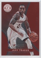 2012-13 Totally Certified Totally Red 492/499 Jeff Teague #185 0c3