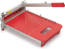 13“ Laminate Floor Cutter with Wheels,  Assembled Pro Vinyl Floor Plank Cutter, 