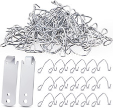 102 Pieces T Post Wire Clips Fence Wire Twister for T Post Clips Galvanized