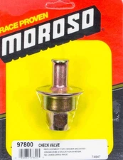 Moroso 97800 Replacement Check Valve, Use w/Moroso 25900 Crankcase Evac Kit