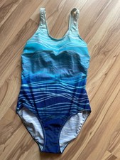 Badeanzug Blautöne von Feel Good Gr. 40 / Sportlich und Toller Schnitt.