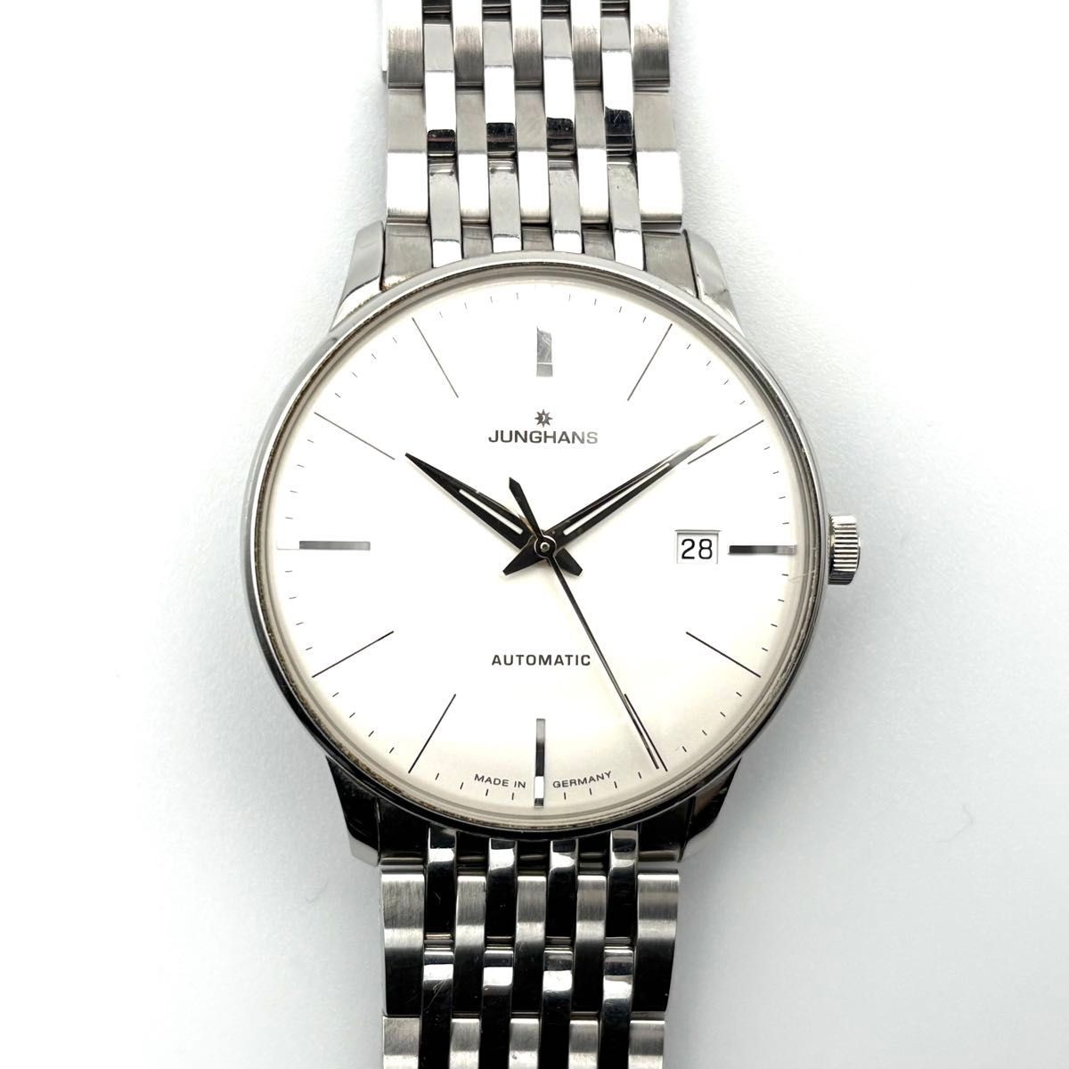 Junghans Max Bill Automatic White Dial Ref 027/43… - image 1