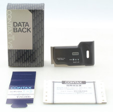 [Unused in Box] Contax Data Back For TVS Film Camera From JAPAN