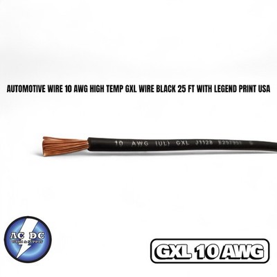10 AWG Automotive Wire 10 AWG GXL Automotive Wire - Purple, 25 Foot Roll, High Temp (-40°C To 125°C), Made In USA 30 AWG Wire - Foto 8