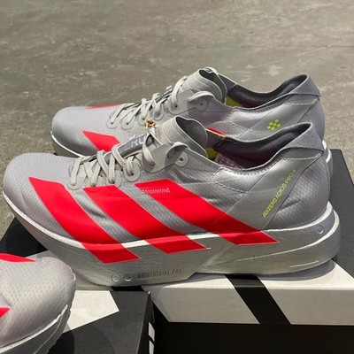 Adidas Adizero Adios Pro 4 'Sliver Red' JR6372 Men's Shoes | eBay