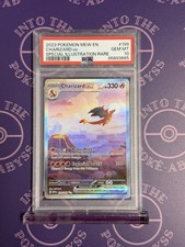 Pokémon TCG Charizard EX 199/165 Scarlet Violet 151 Englisch Karte PSA 10 GEM MINT