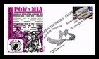 US COVER POW MIA NEVER FORGOTTEN FDC ROLLING THUNDER PICTORIAL CANCEL