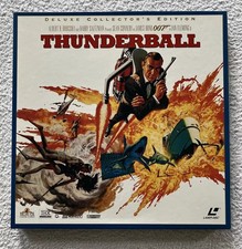 Laserdisc James Bond 007 Thunderball Deluxe C...