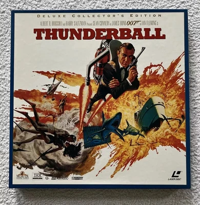 Laserdisc James Bond 007 Thunderball Deluxe Collectors Edition NTSC Version - Bild 1 von 4