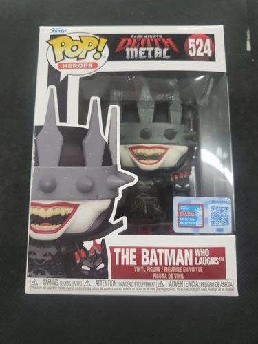 Funko Pop! Death Metal The Batman Who Laughs #524 Fall2024 Figure W/PROTECTOR