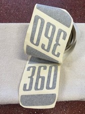 1970-74 Cuda Gloss Black 360 Hockey Stick Tape Stripe Kit New