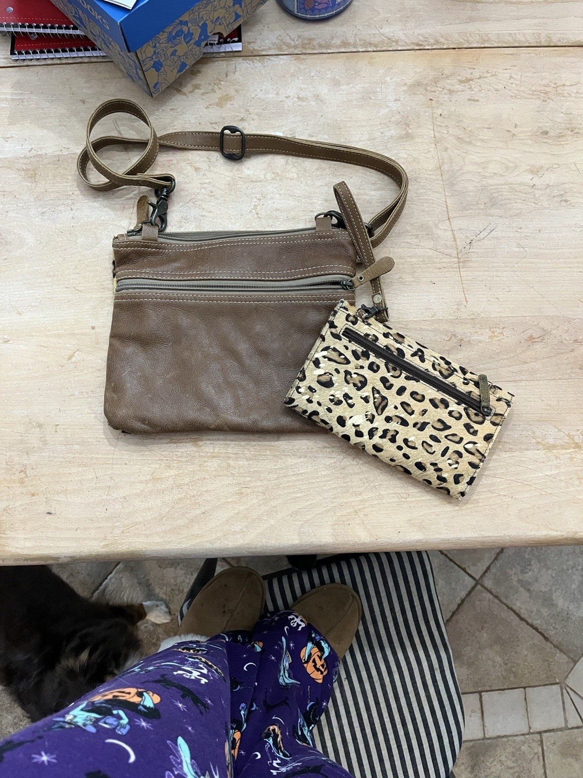 Myra Multicolor Leopard Print Small Crossbody Bag… - image 4
