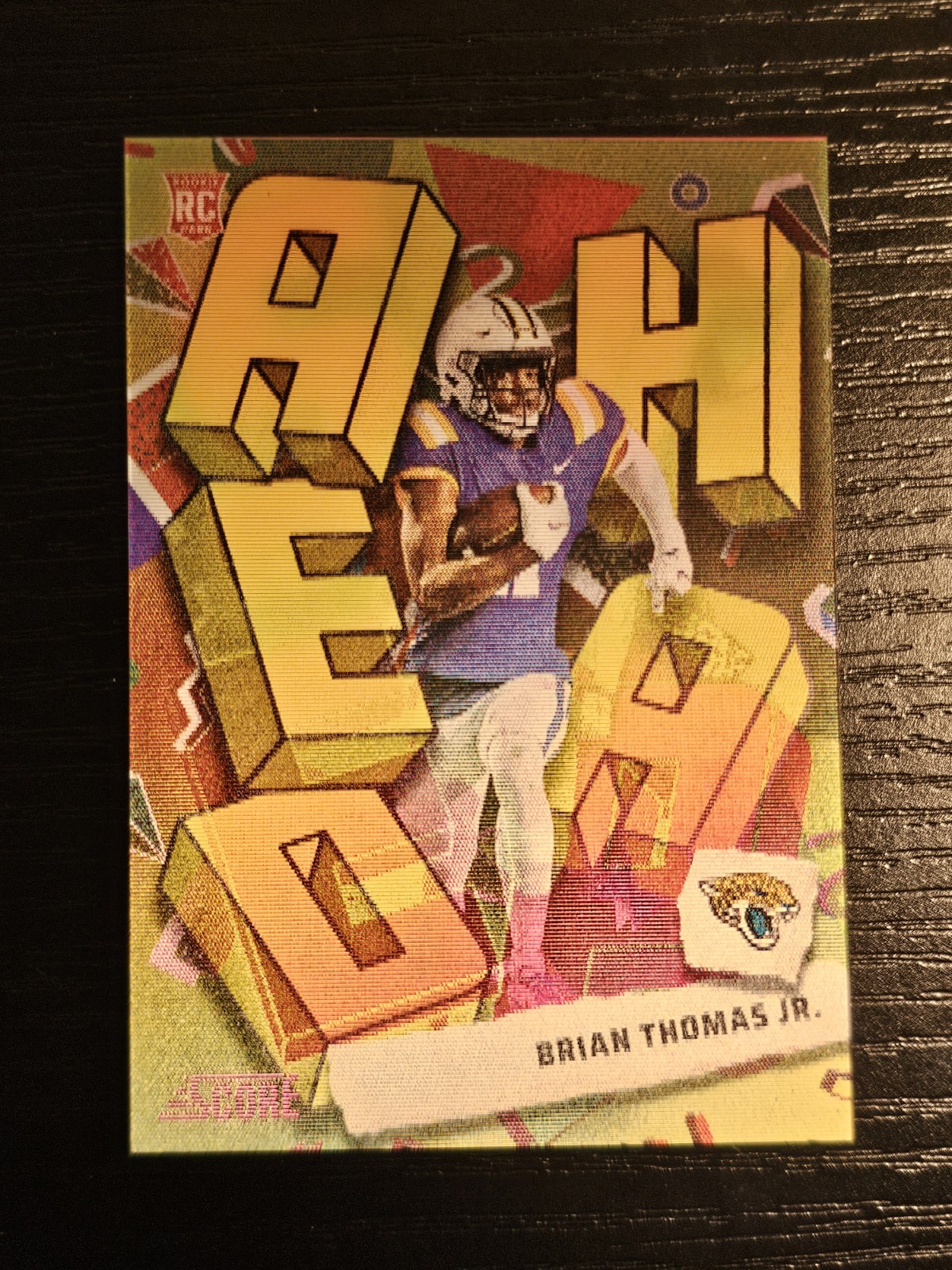 2024 Panini Score Step Ahead #SA-BTJ Brian Thomas Jr RC SP Case Hit