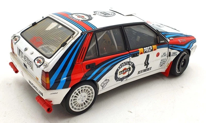 Kyosho 1/18 Scale Diecast DC13625H - Lancia Delta HF Intergrale Martini #4 RMC - Image 2 of 4