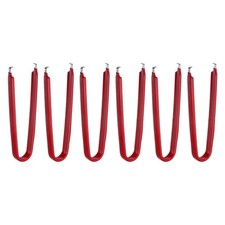 6Pcs IC Chip Extractor IC U Shape Puller Stainless Steel Insulated Grip, Red