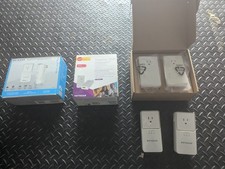 Netgear and ZyXEL Power Line Ethernet Adapters Lot 8 total 