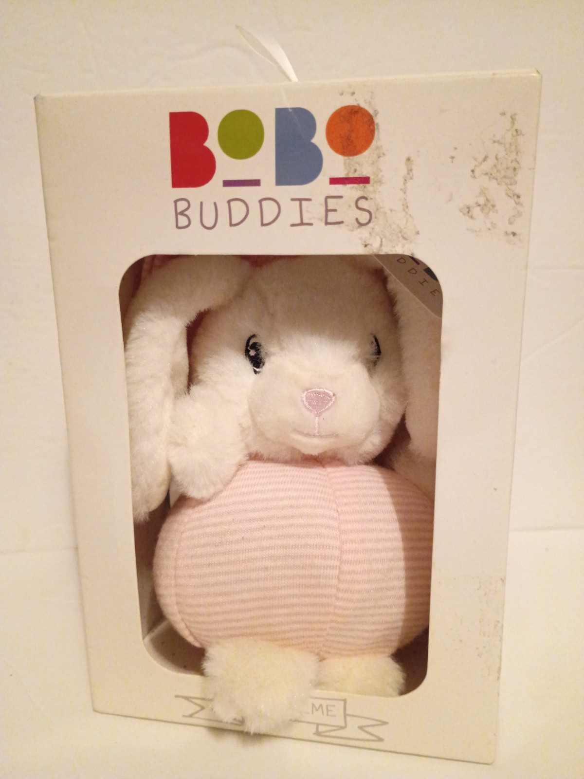 Bobo Buddies Chime Betsy the bunny Soft&lrm; Toy Bell, New W