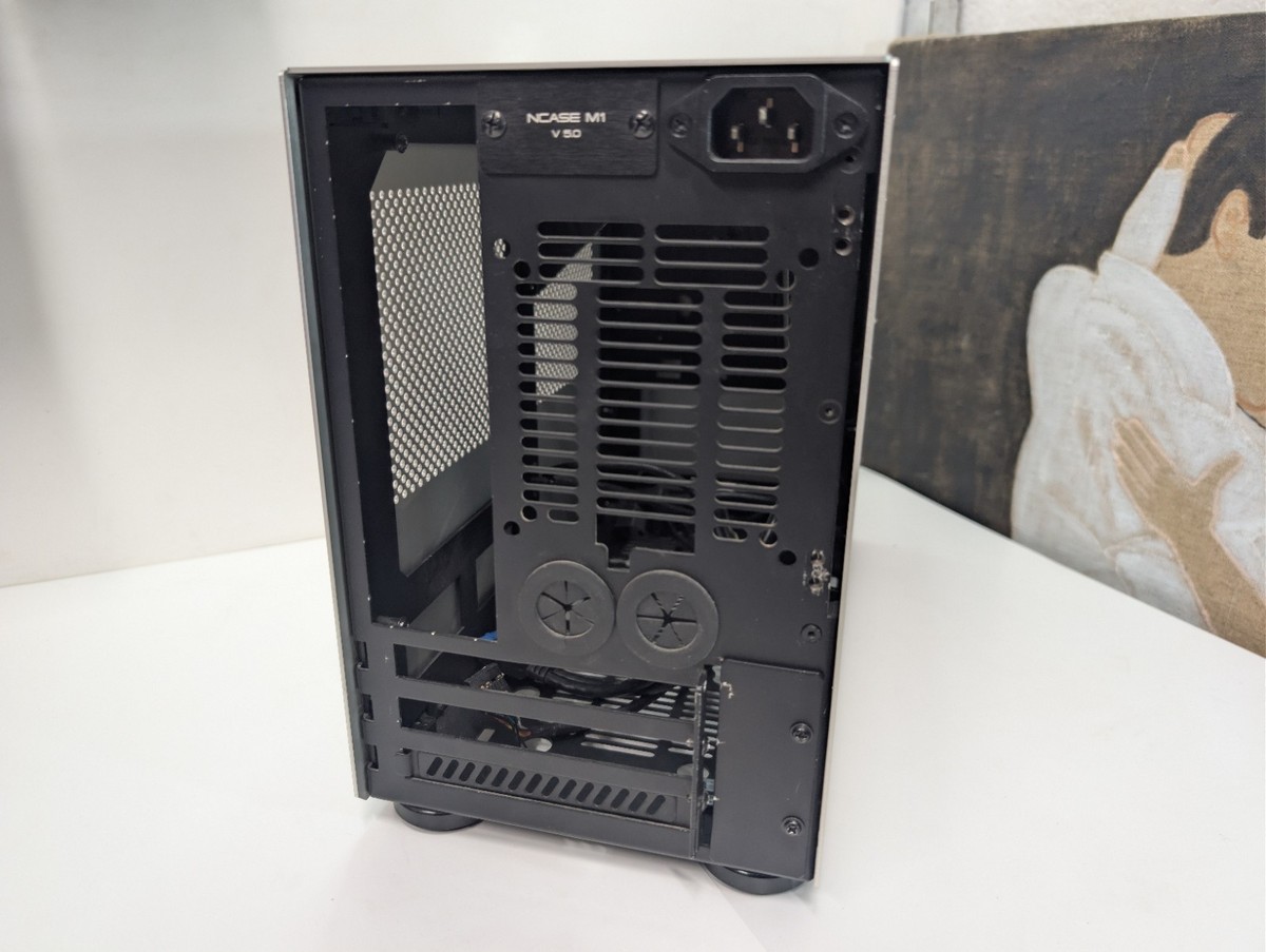 NCASE M1 V5 Silver Mini-ITX SFF PC Case Aluminum Compact Chassis