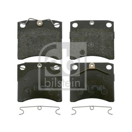 Plaquettes de frein Febi Bilstein 16200 à haute friction thermique pour VW