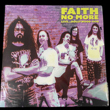 FAITH NO MORE - Live in Hollywood Rare 2024 Released Vinyl Import NEW & SEALED