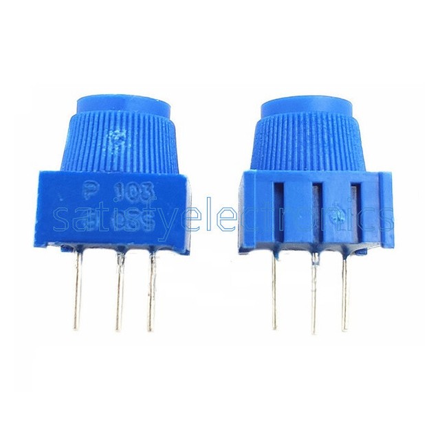 5PCS 3386P 10K 3386P1103 Trimpot Potentiometer 10K with Knob NEW eBay