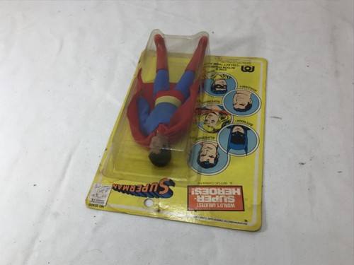 1977 Vintage Mego Worlds Greatest Super Heroes Superman Figure MOC Carded Sealed - Picture 4 of 6