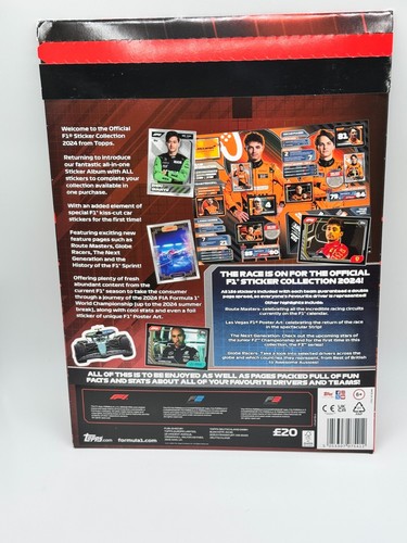 Topps Official F1 Formula One Sticker Collection 2024: All 156 Stickers + Album - Picture 3 of 17