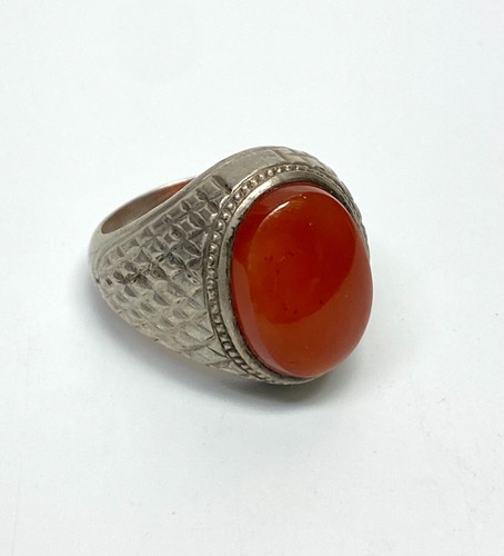 Agate Stone Sliver Ring - 9.5 - 第 1/6 張圖片