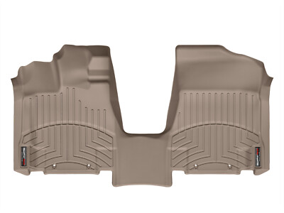 WeatherTech FloorLiner for 2011-2017 Nissan Quest - 1st Row - Over The Hump, Tan