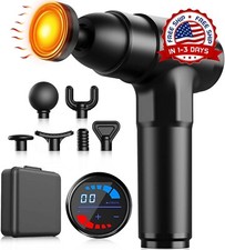 Pistola De Masaje Masajeador Muscular Electrico Tejido Profundo Cuello Espalda